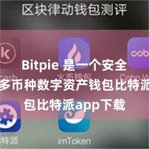 Bitpie 是一个安全、易用的多币种数字资产钱包比特派app下载